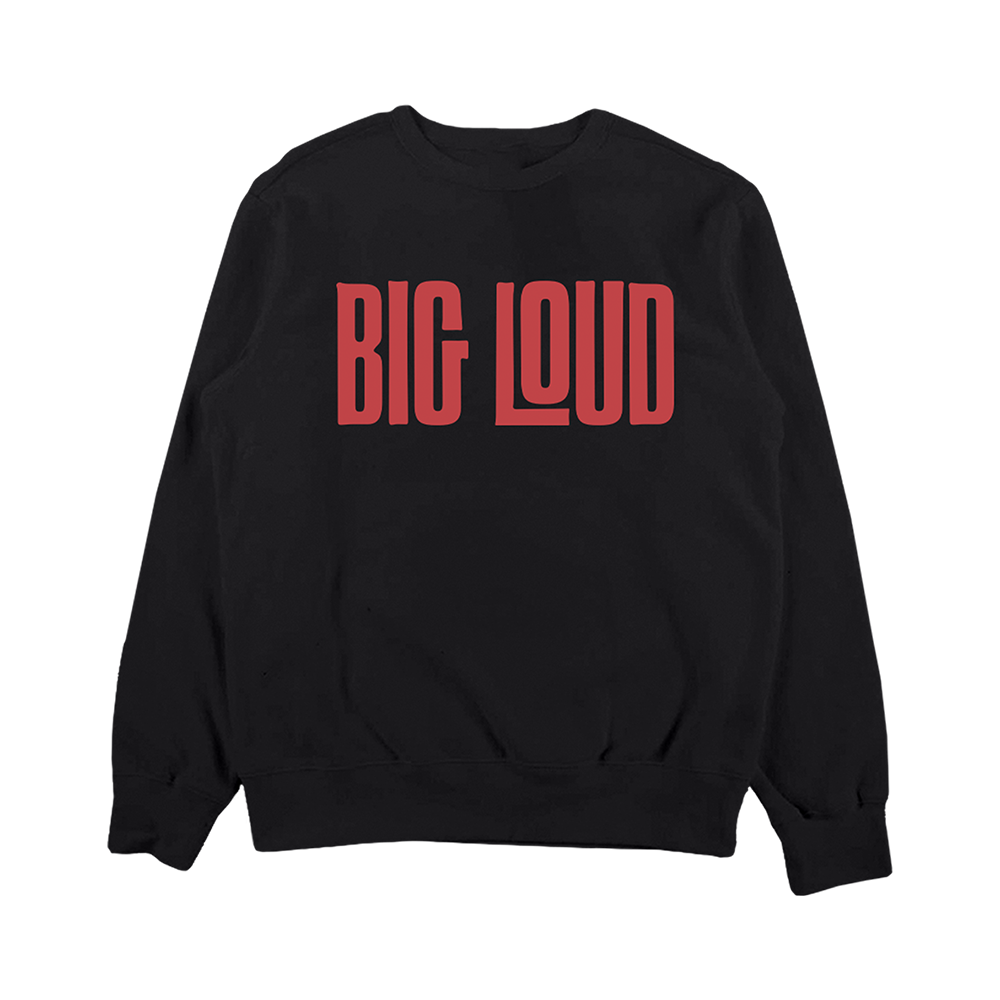 Big Loud Crewneck (Black)