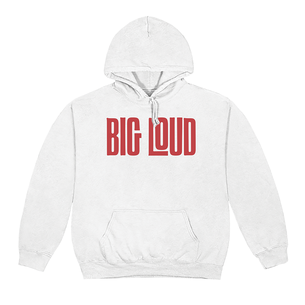 Big Loud Hoodie (White)