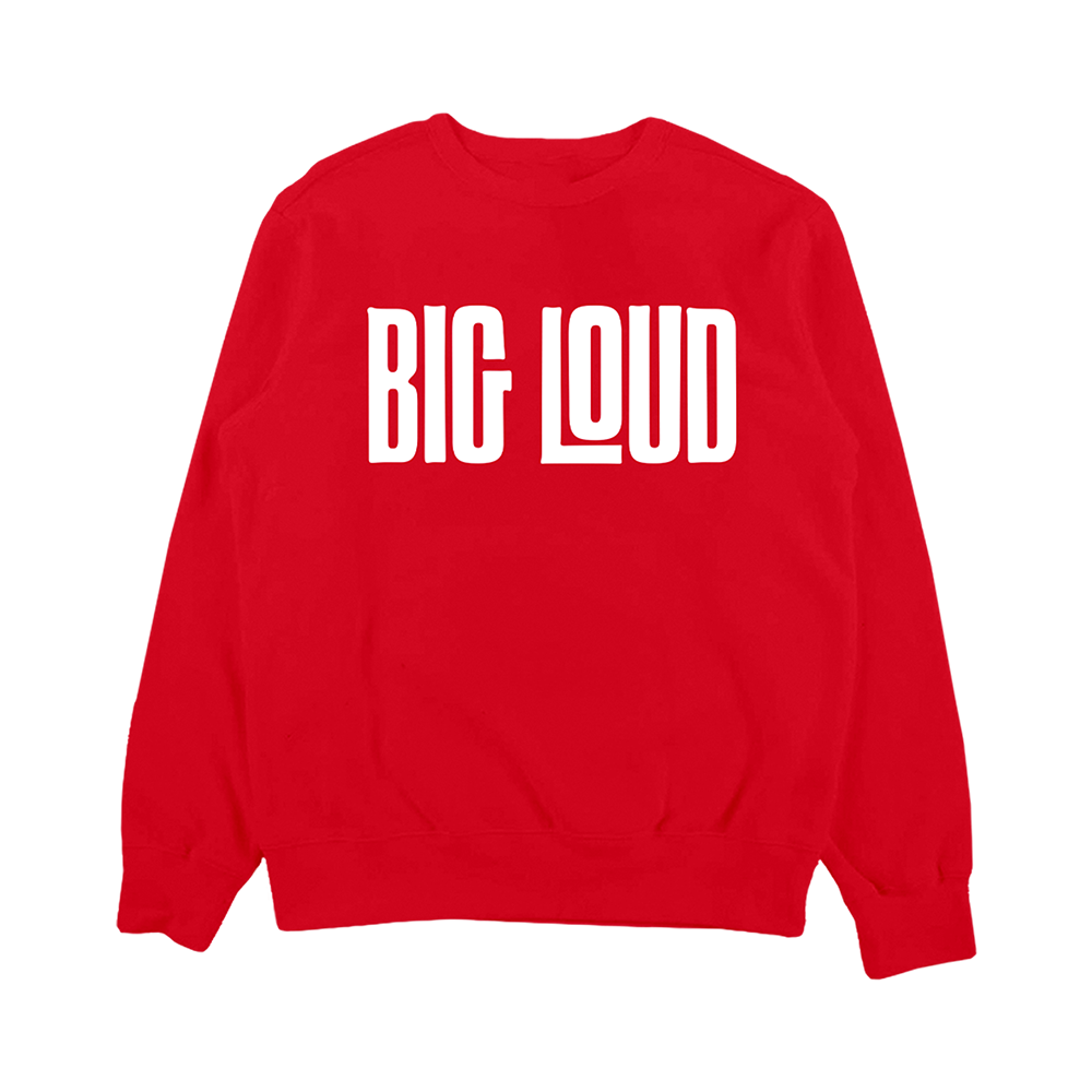 Big Loud Crewneck (Red)