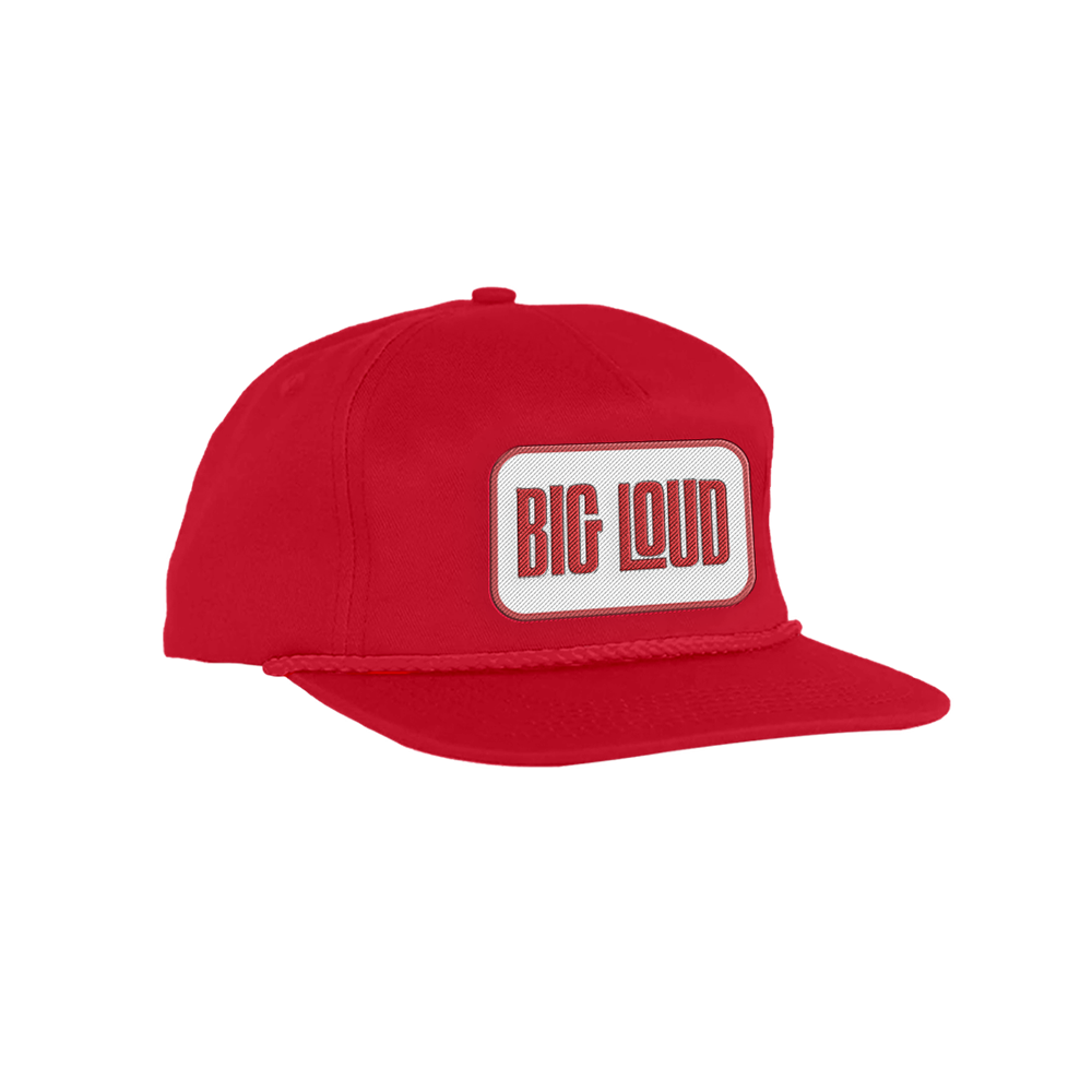 Big Loud Rope Baseball Cap (Red)
