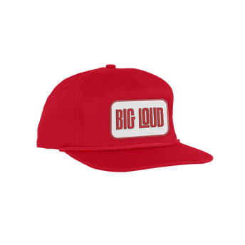 Big Loud Rope Baseball Cap (Red)