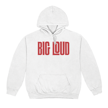 Big Loud Hoodie (White)