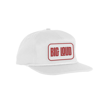 Big Loud Rope Baseball Cap (White)